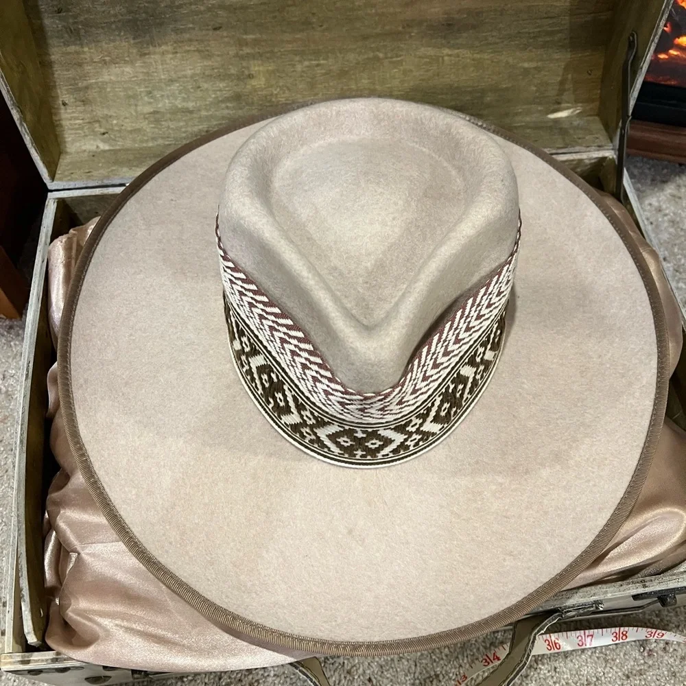 Olive and Pique Bellamy Wool Rancher Hat MSRP $169 - Picture 6 of 13
